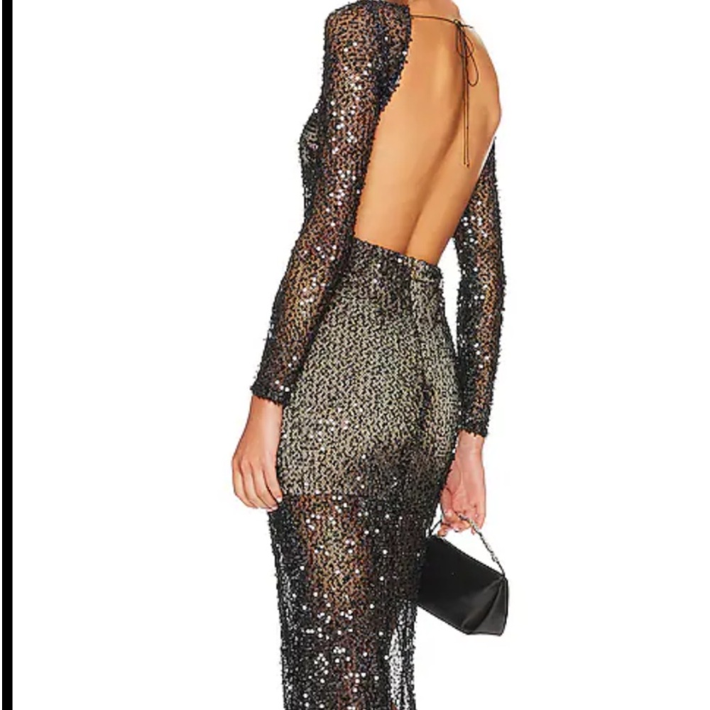 vestido largo tayla long sleeve